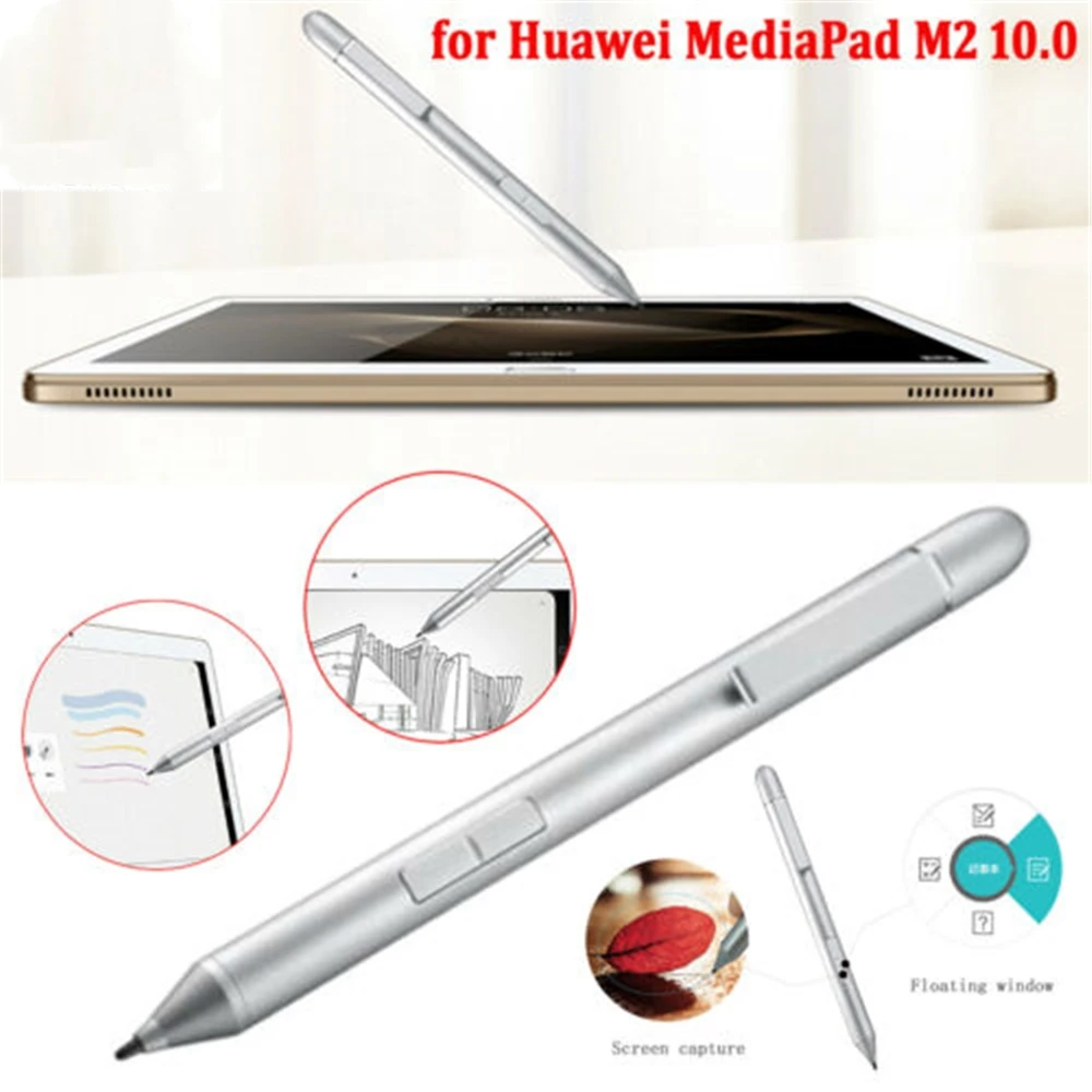 

Новинка, серебристый стилус ML1 для Huawei M-Pen, активная емкостная сенсорная ручка для Huawei MediaPad M2 10,0, отличное письмо