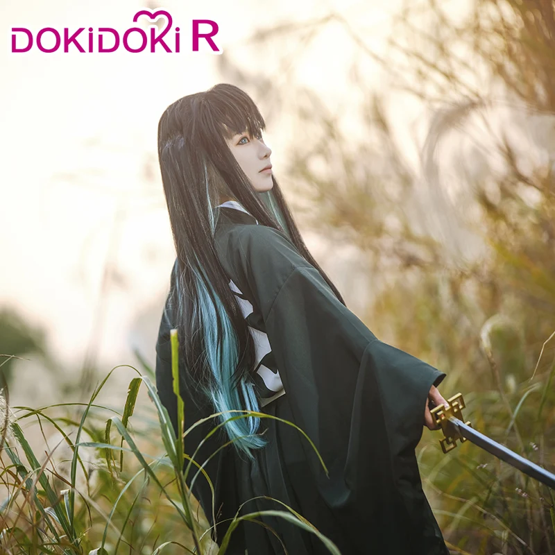 DokiDoki R аниме демон Slayer: Kimetsu no Yaiba Косплей Tokitou Muichirou косплей костюм для