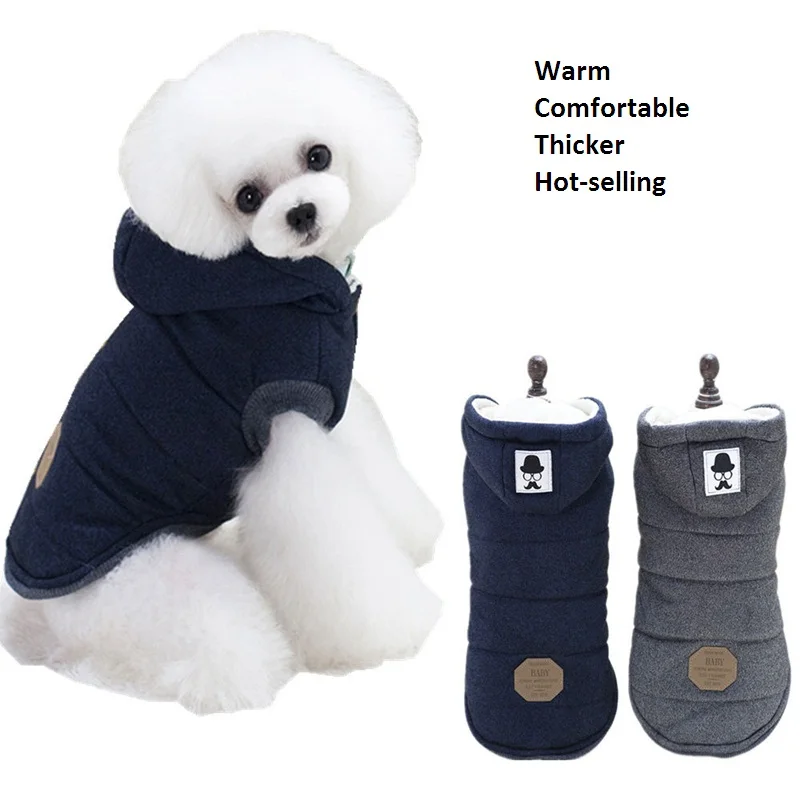 

2021 качественная одежда для домашних животных, хлопковая зимняя утепленная куртка, пальто, костюмы для собак, толстовки, одежда для маленьки...