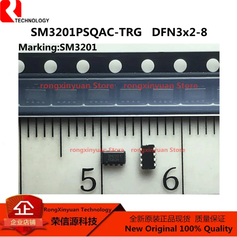 20 шт./лот SM3201PSQAC-TRG SM3201PSQAC SM3201 DFN3x2-8 -30V -7.9A Р-канальный Повышение Режим MOSFET 100% Новый