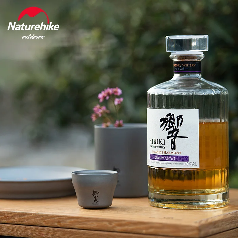 Портативная посуда для пикника на открытом воздухе Naturehike титановый двухслойный