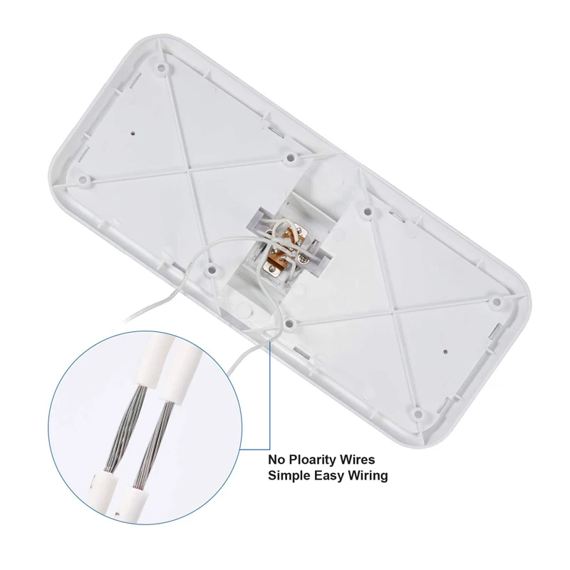 12 В светодиодный потолочный купольный светильник для домов на колесах