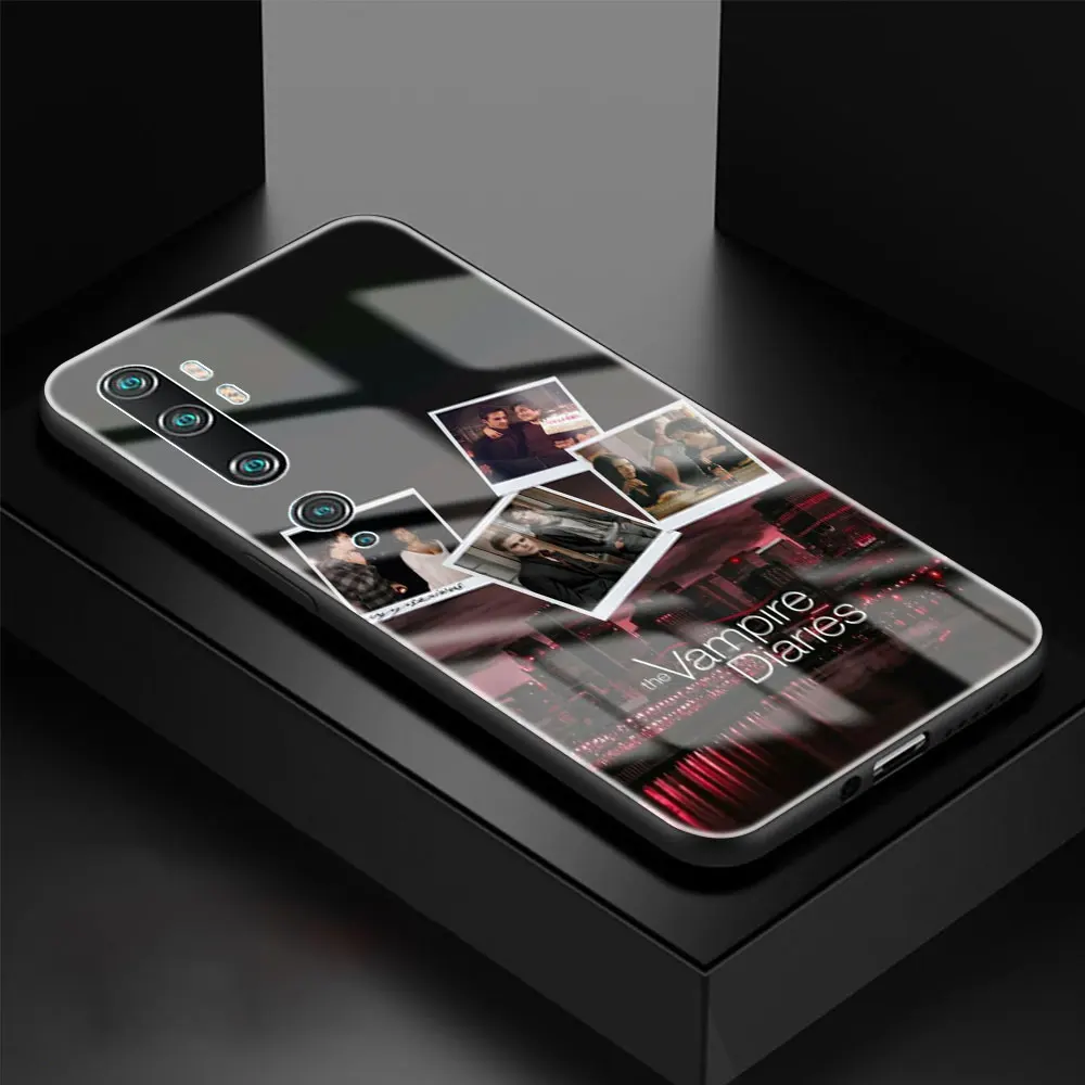 

The Vampire Diaries Tempered Glass Phone Case for Mi 11 Poco X3 NFC X2 M2C3 9T Pro CC9 CC9E Note 10 Lite Back Cover Coque Shell