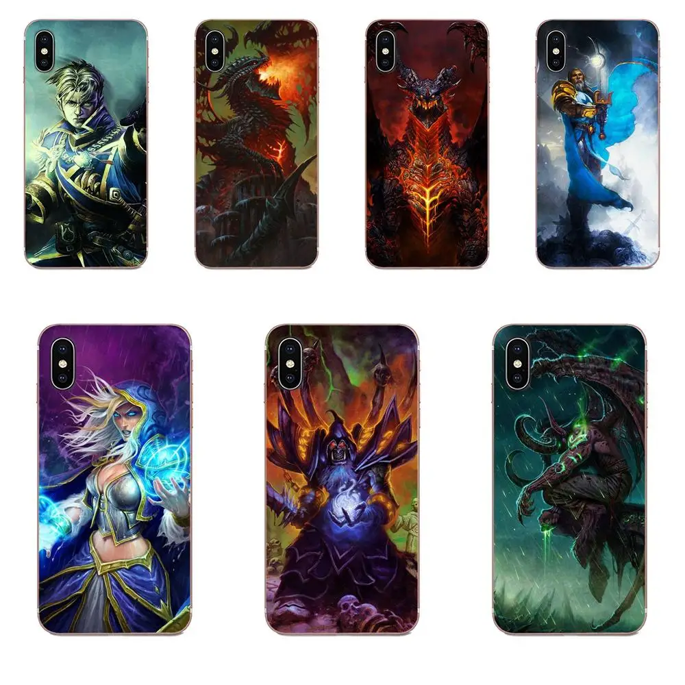 Классический чехол Hearthstone для Apple iPhone 4 4S 5 5C 5S SE SE2 6 6S 7 8 11 Plus Pro X XS Max XR прозрачный из