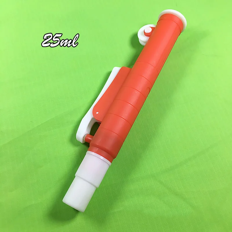 Plastic Pump Pipette Laboratory supplies Dropper Pumping device Free Choose 2ml 10ml 25ml Blue Green Red | Канцтовары для офиса и