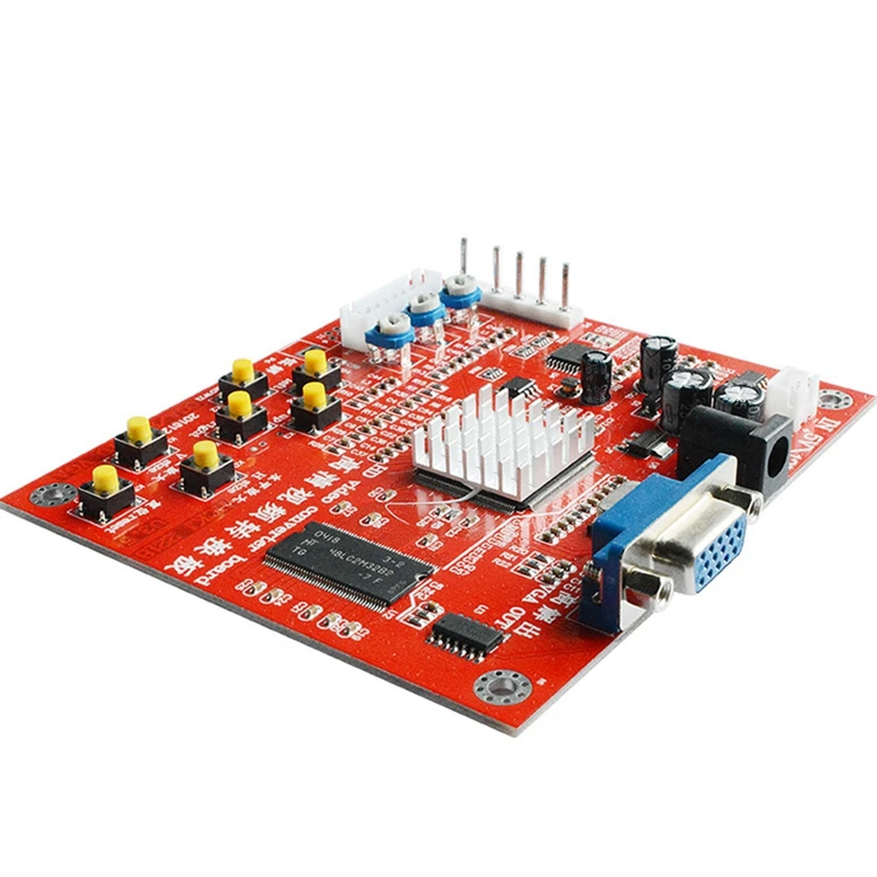 Игровой автомат HD 5 поколения RGBS для VGA-интерфейса CGA-VGA конверсия видео красный