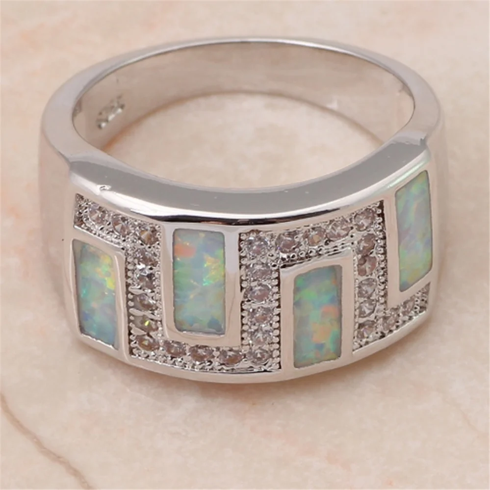 

Trendy Fashion Men's Women's White Rings Valentine's Day Jewelry Jewelry Gifts Wholesale
