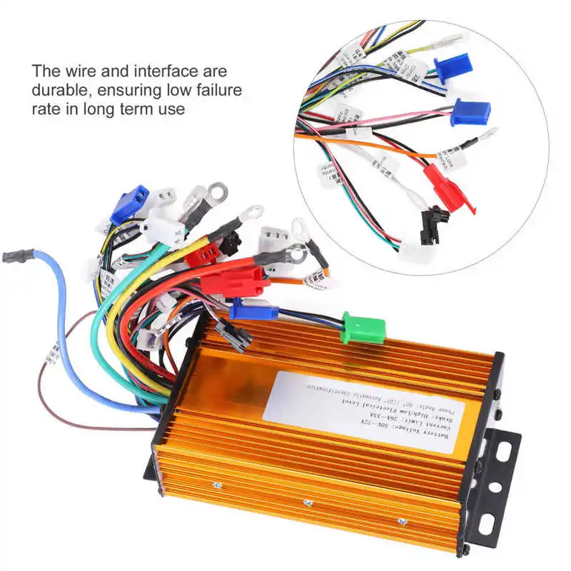 Контроллер бесщеточного двигателя 12 трубок 3 режима Синусоидальная волна