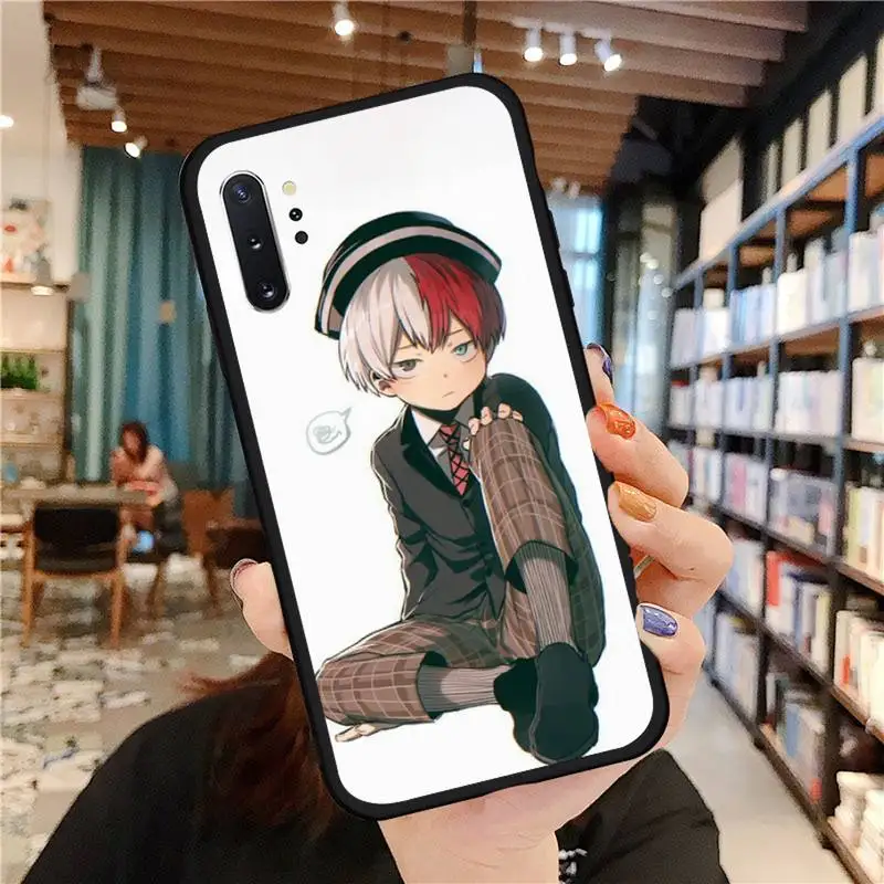 

My hero academia anime Phone Case For Samsung galaxy S 7 8 9 10 20 edge A 6 10 20 30 50 51 70 note 10 plus