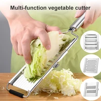 1pc adjustable kitchen slicer stainless steel multi purpose grater cutter peeler for fruits and vegetables kitchen accessories