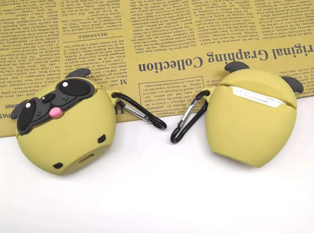 Чехол для наушников Apple AirPods Pro милый мультяшный 3D чехол Airpods 1 2 3 с изображением