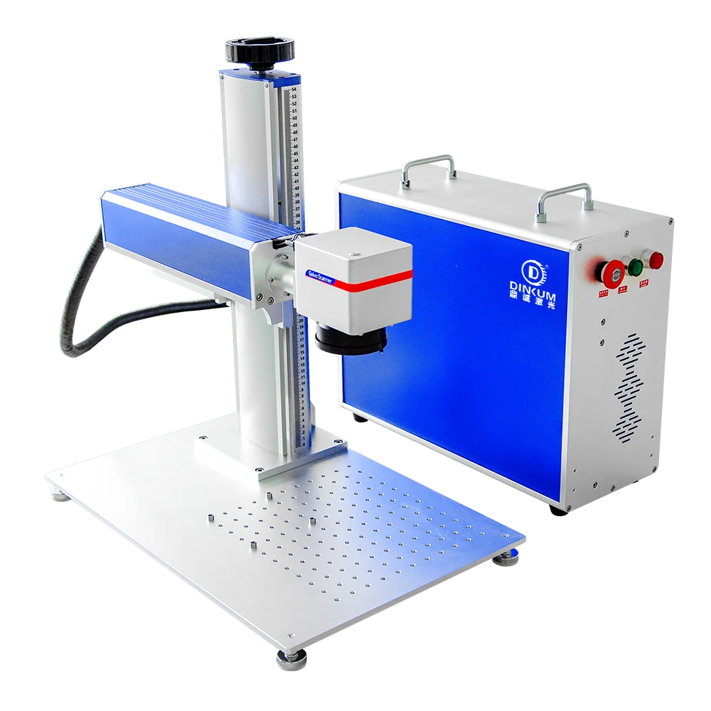 Небольшой металлический гравировальный шкаф Mopa 20 Вт волоконная лазерная