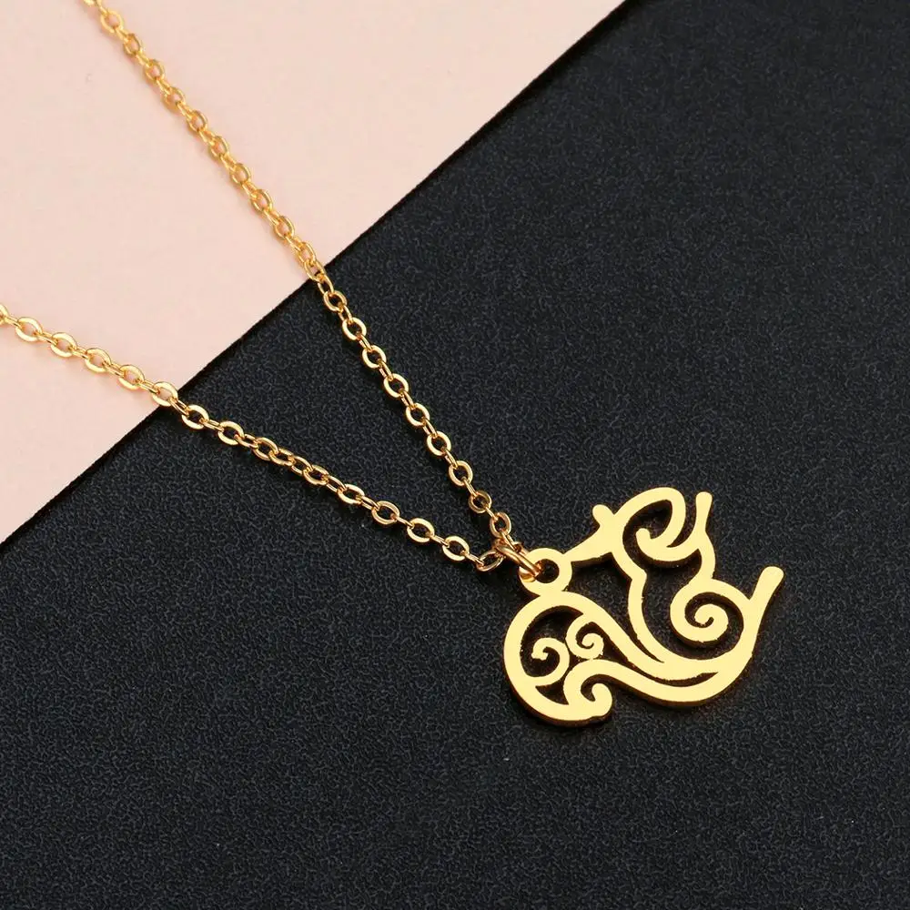 Женское колье-чокер из нержавеющей стали | Ожерелья