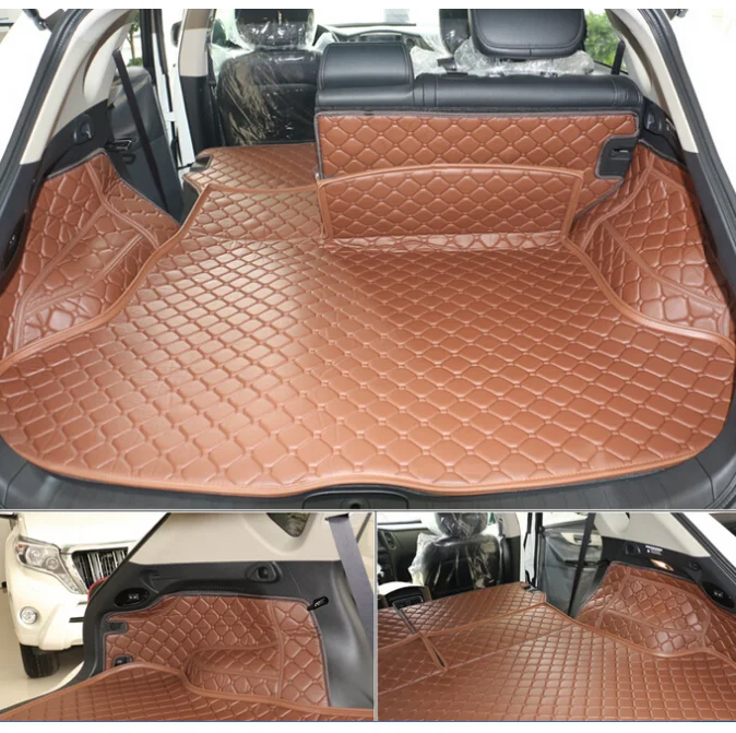 High quality Special car trunk mats for Infiniti QX50 2017-2013 waterproof cargo liner mat boot carpets for QX50 2015 styling