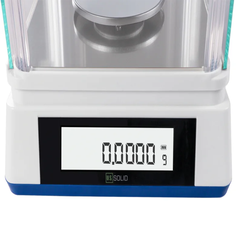 

U.S. Solid 0.001 g Precision Balance Digital Lab Scale 1 mg Analytical Electronic Balance with 2 LCD Screens, 210 g x 0.001g