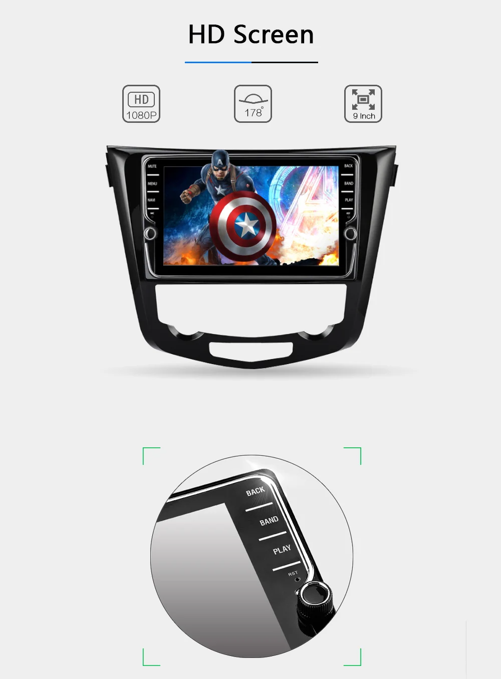 Funrover android 9,0 2 din автомобильный dvd радио мультимедиа для Nissan X-Trail Qashqai- gps Навигация стерео сплит-экран DSP