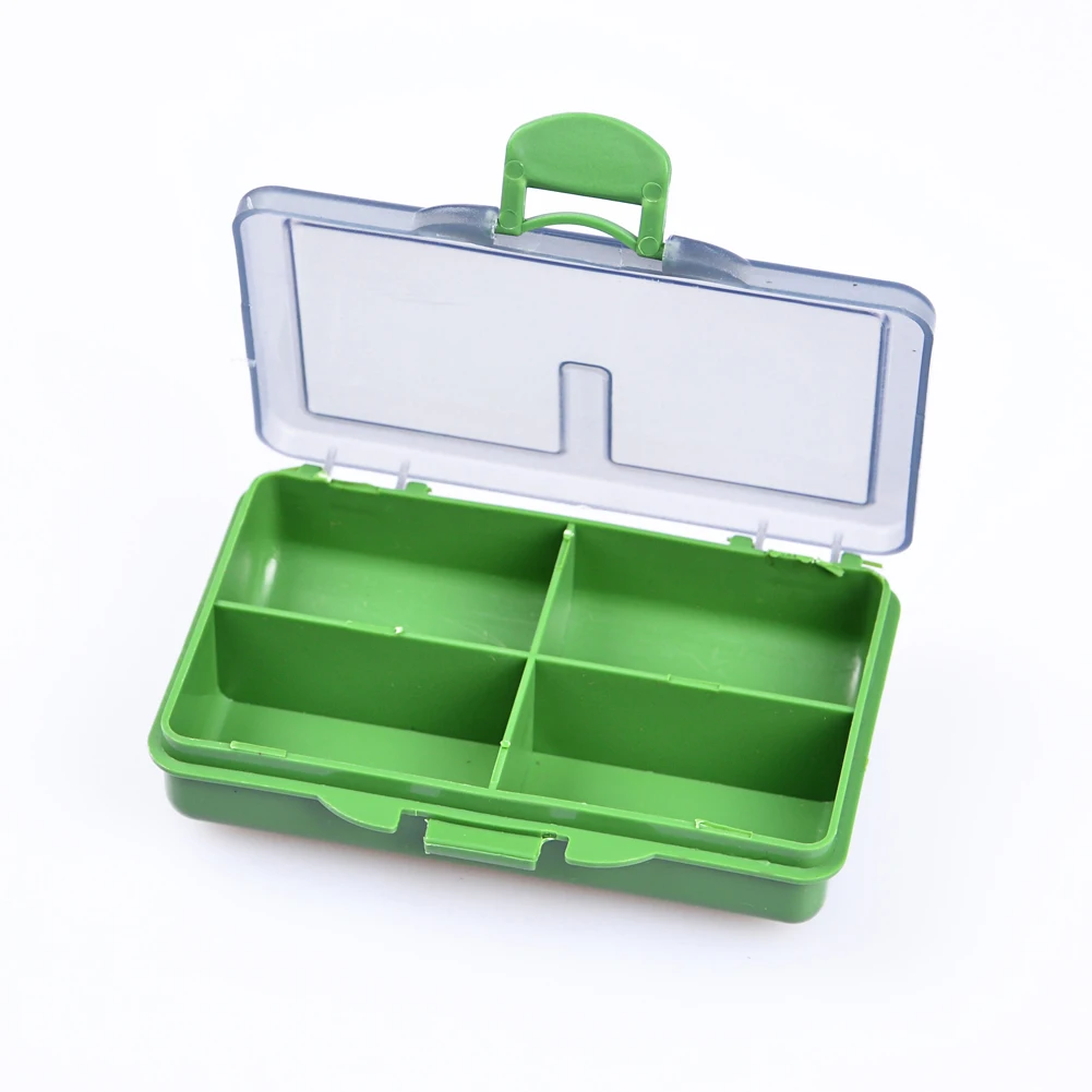 

Fish Hooks Bait Gear Tackle Organizer Square Case Pesca Fishing Accessories Plastic Fishing Lures Storage Box Carp
