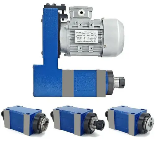 CE MT3 BT30 ER25 Spindle Unit Power Head 8000rpm+370W Induction Motor Set | Инструменты