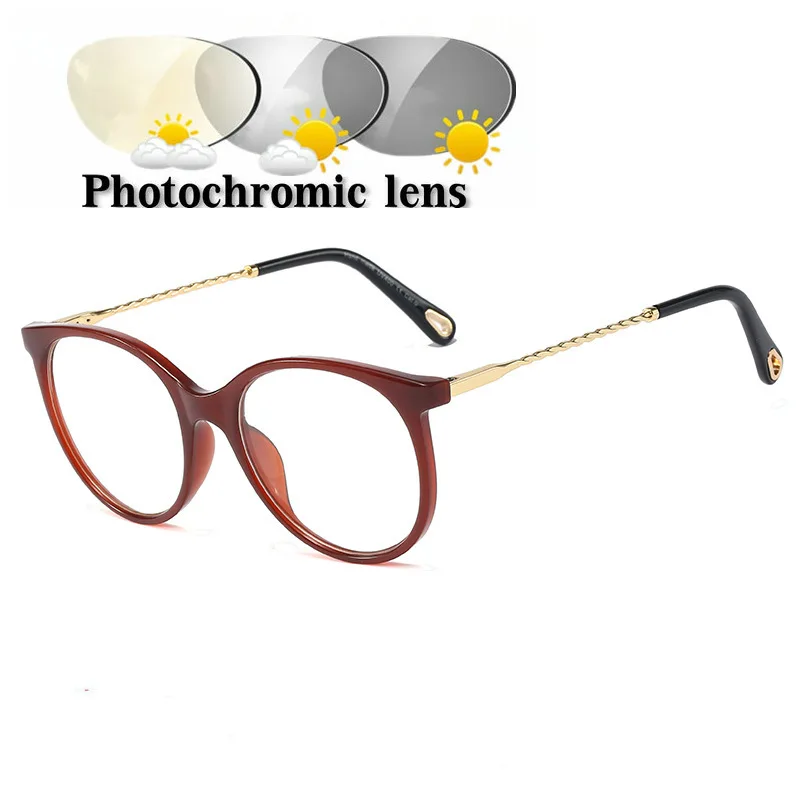 fashion trend myopia optical cat sunglasses sun photochromic finished glasses prescription fram FML | Аксессуары для одежды