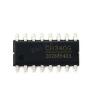 5pcslot 100 new ch340g sop 16 ch340 340g sop16 usb serial interface chip