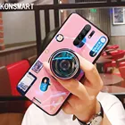 Чехол KONSMART для Xiaom Redmi 9, модный силиконовый мягкий чехол-подставка с 3D камерой в стиле ретро, чехол для телефона Redmi9 с сисветильник, чехлы