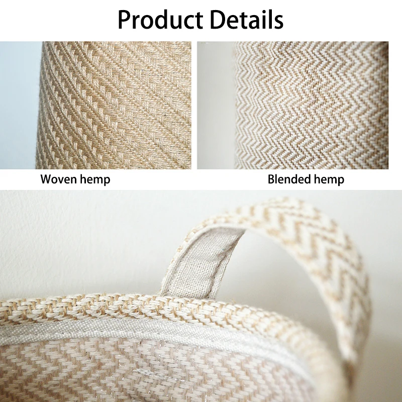 Ткань плетеная корзина для хранения рабочего стола корзины всякой всячины