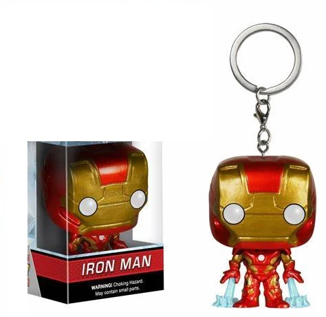 Новое поступление брелок funko карманный для ключей персонажи Железного человека