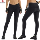 Женские велосипедные брюки X-Tiger с 3D гелевой подкладкой, дышащие велосипедные брюки, противоударные велосипедные брюки для горных велосипедов, плотные велосипедные брюки