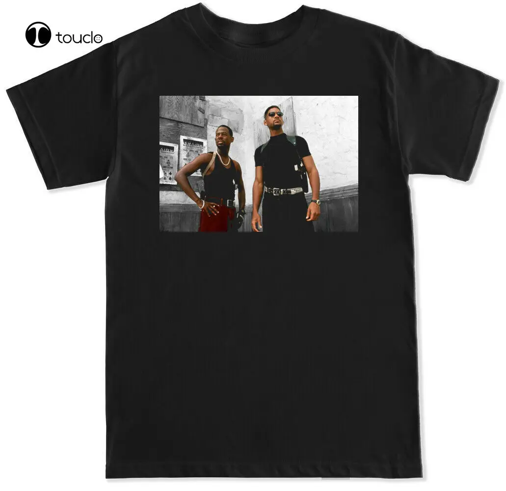 

Мужская Ретро футболка с забавным фильмом «Bad Boys 1 Will Martin», в стиле хип-хоп, рэп