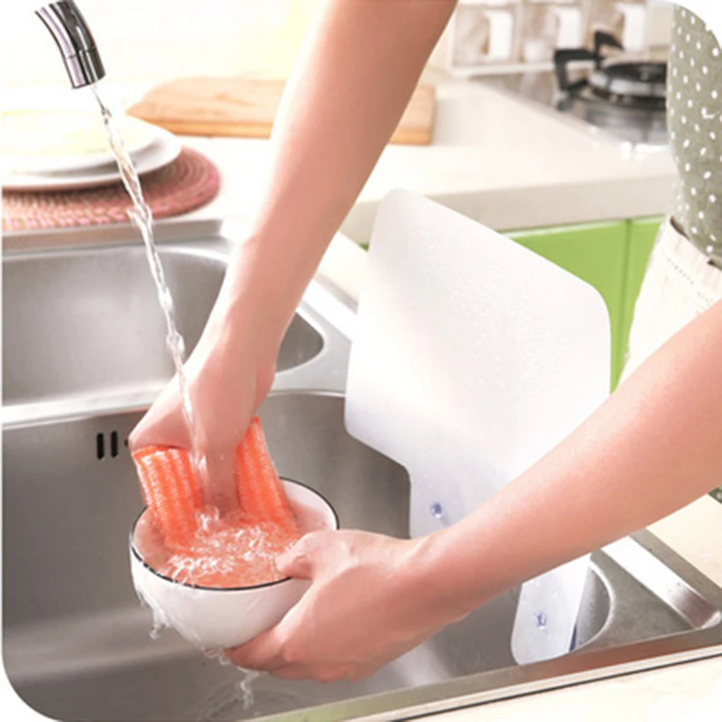 

3 Pieces Sink Water Splash Guard Anti-Splash Dish Washing Sink Board Protector Retaining Water Separator
