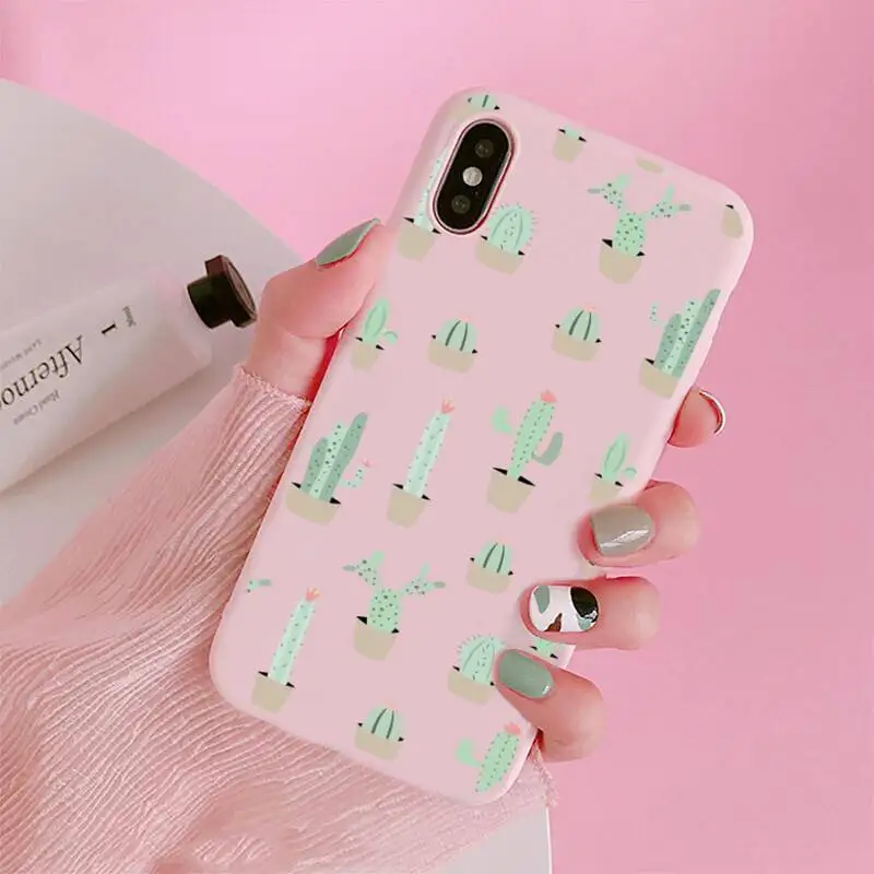 

Daisy Flower sunflower pattern Phone Case Candy Color for iPhone 6 7 8 11 12 s mini pro X XS XR MAX Plus