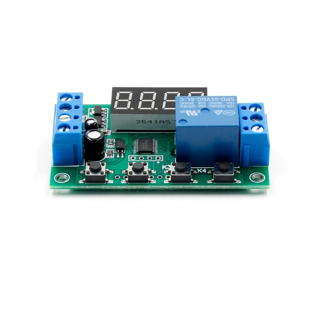 Фотографический таймер с задержкой питания 5 В/12 В/24 В 0 01 секунды | Электронные