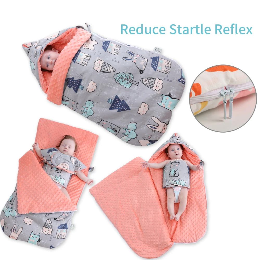 

Newborn Envelope Sleeping Bag Pram Footmuffs Sleepsacks Winter Baby Swaddle Blanket Wrap Infant Baby Sleeping Bag For Stroller