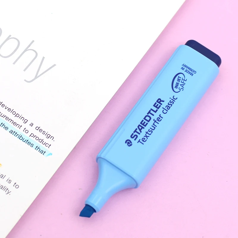 1 шт. STAEDTLER Textsurfer 364 маркер-Ручка Классический 1-5 мм цветной маркер точечный лайнер