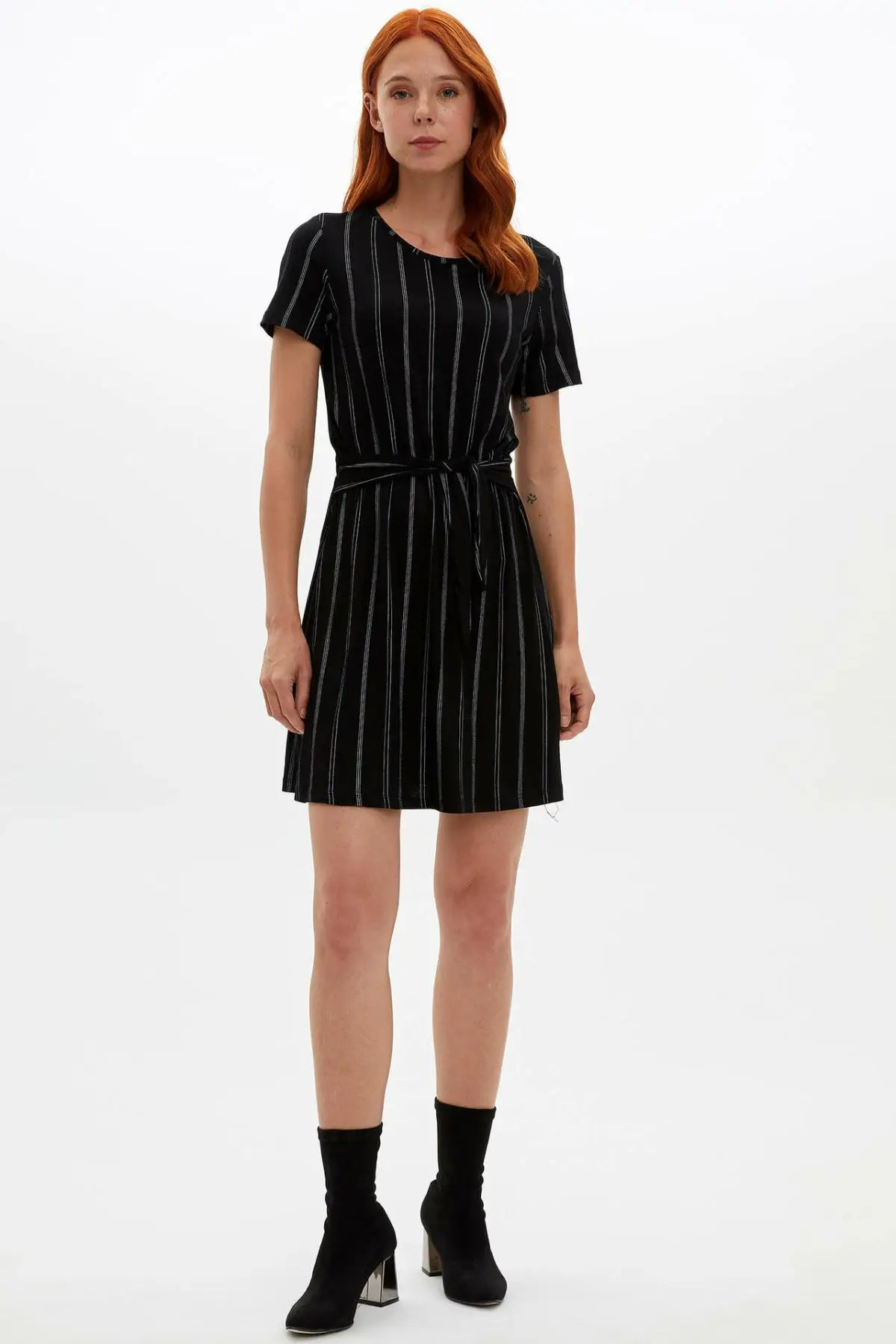 Дефакто Женский вязаный Dress L8001AZ19AU|Женские платья| |