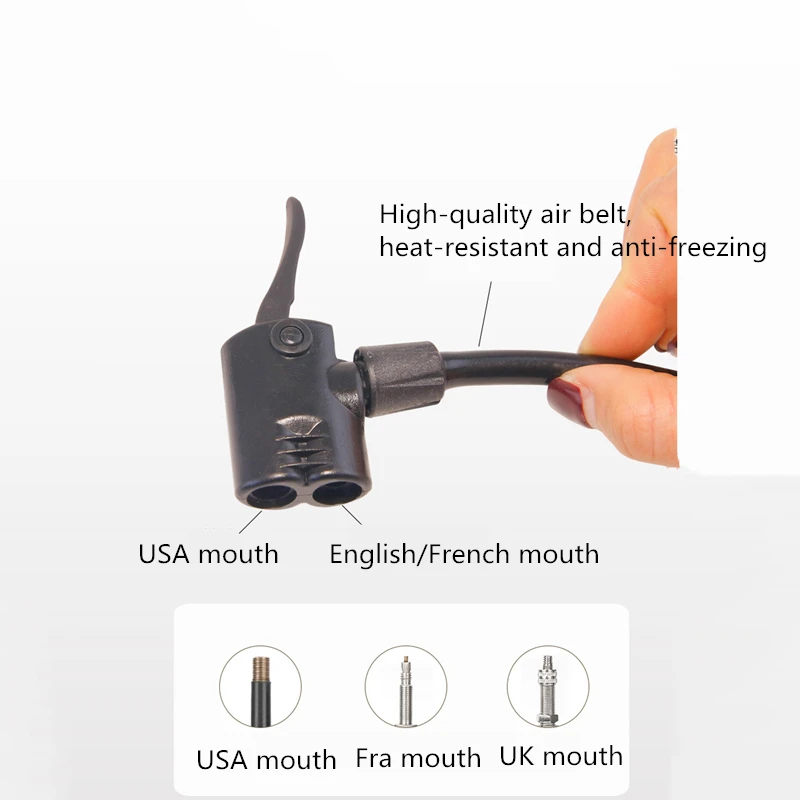 Gonflомплект воздушный для автомобиля/мотоцикла/велосипеда с барометром|Воздушный