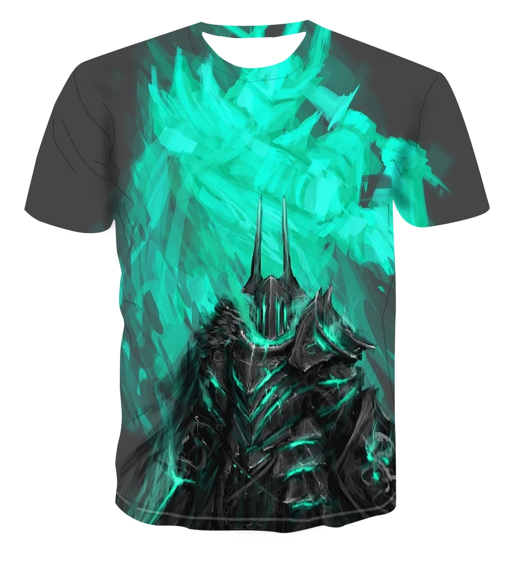 Мужская футболка с короткими рукавами модная Универсальная 3d рисунком машин