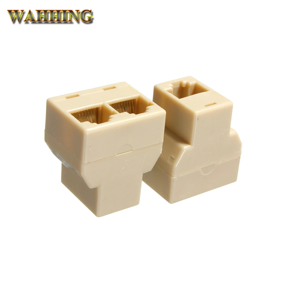 Разветвитель двусторонний RJ45 5 шт. CAT5 CAT6 разъем Ethernet сетевой Модульный штекер для
