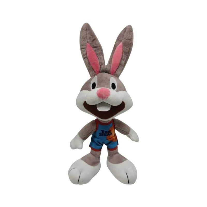

Cartoon Plush Dolls 30cm Action Model Kids Toy Soft Bugs Bunny Toy Jam A New Legacy Figurines Doll Christmas Gifts Home Decor