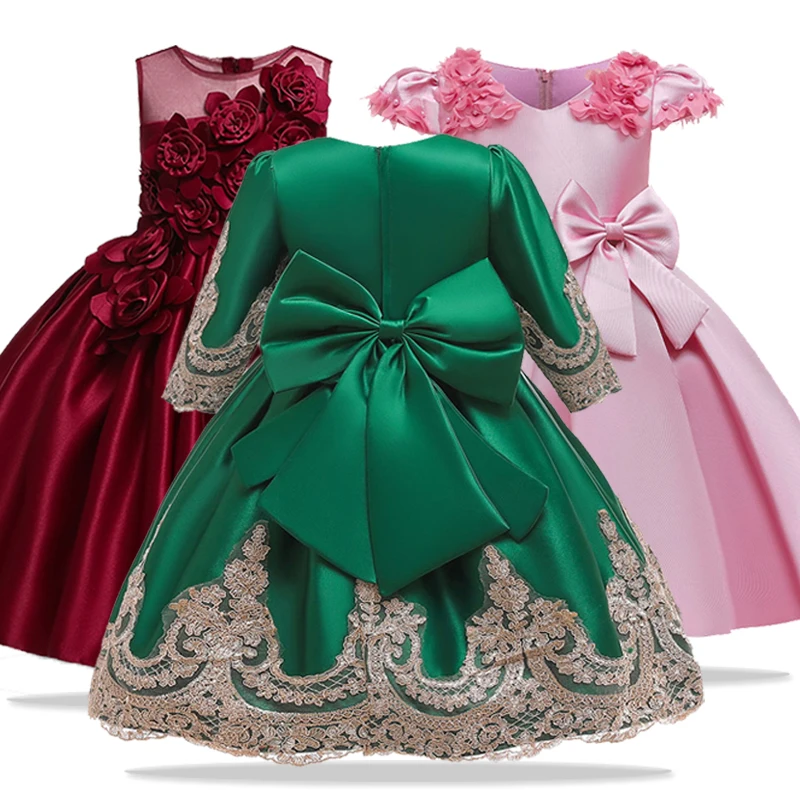 Платье для девочек элегантное платье принцессы Детские платья костюм бальное