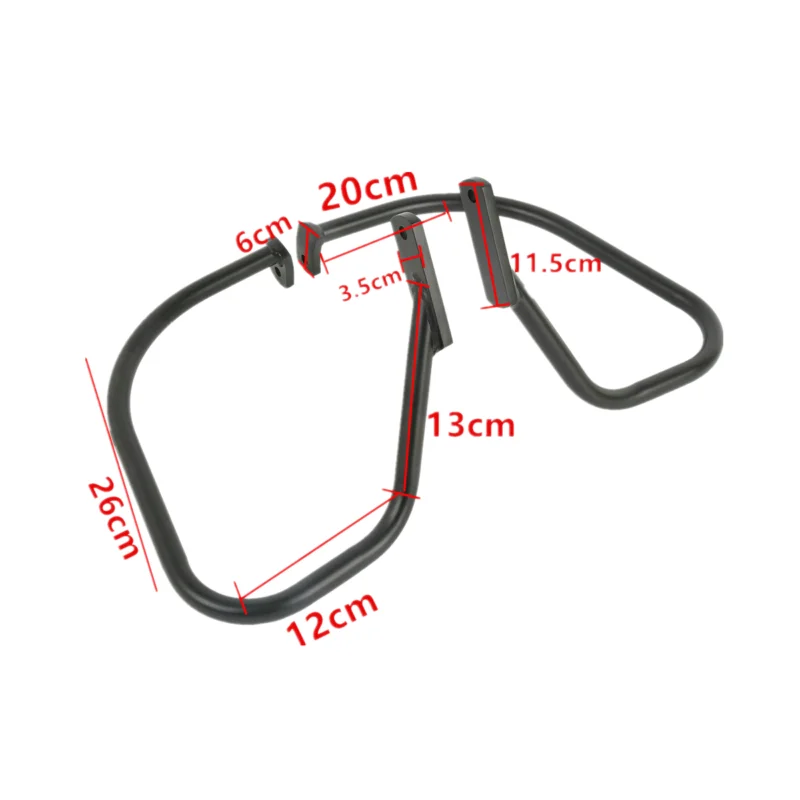 Мотоцикл Защита седельной сумки Rail аварийный стержень для Harley Softail Heritage Springer FLSTS