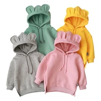 baby boys girls clothes winter spring cute hoodies korean kids hoodie thicken fleece sweatshirt childrens clothing