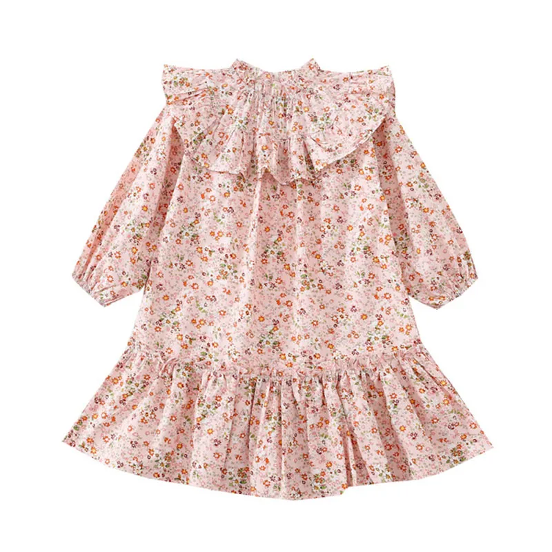 

Новинка 2022, весеннее платье принцессы, платья для девочек, платья для маленьких девочек на вечеринку, платья для девочек с цветами, милая оде...