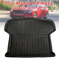 car accessories for mazda 6 atenza gj 2013 2014 2015 2016 2019 2020 2021 boot mat rear trunk cargo liner floor carpet mud kick