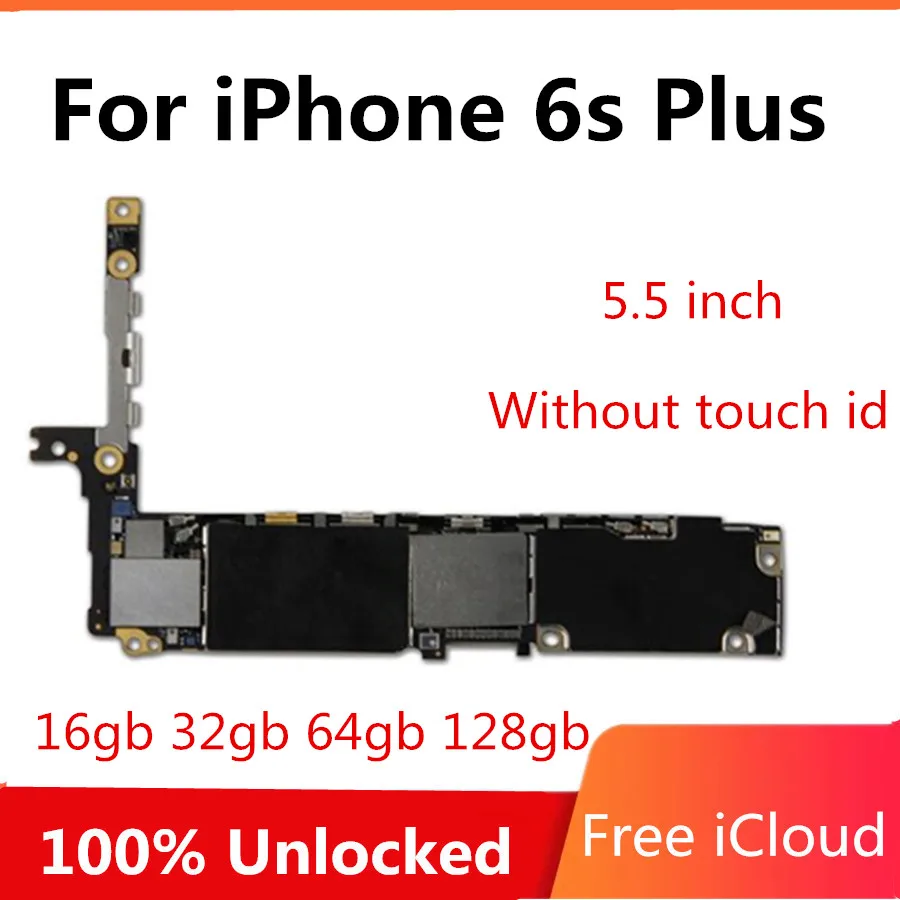 Заводская Разблокировка для iphone 6S Plus 5 дюймов материнская плата Логическая с