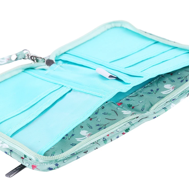 

New Waterproof Travel Passport Pack Purse Credit Card Holder Bag Storage Organizer Women Fashion Tickets Clutch Money Bag
