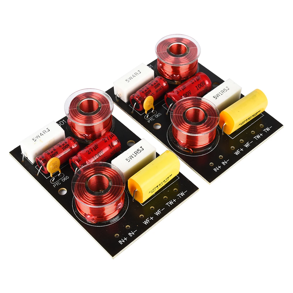 Высокочастотный Низкочастотный динамик 2 Way Динамик кроссовер 30 Вт ВЧ бас