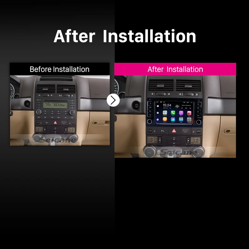 Seicane Android 9 0 автомобильный Радио GPS мультимедийный плеер для 2004 2005 2006-2011 VW Volkswagen