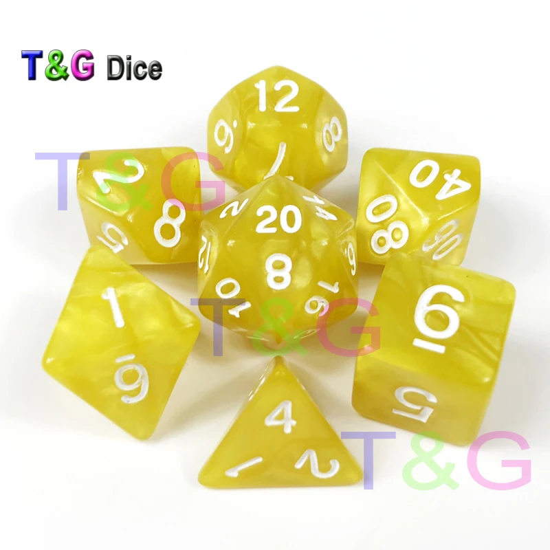 Фирменная Новинка игральные кости DnD с эффект мраморной поверхности D4 D6 D8 D10 % D12 D20