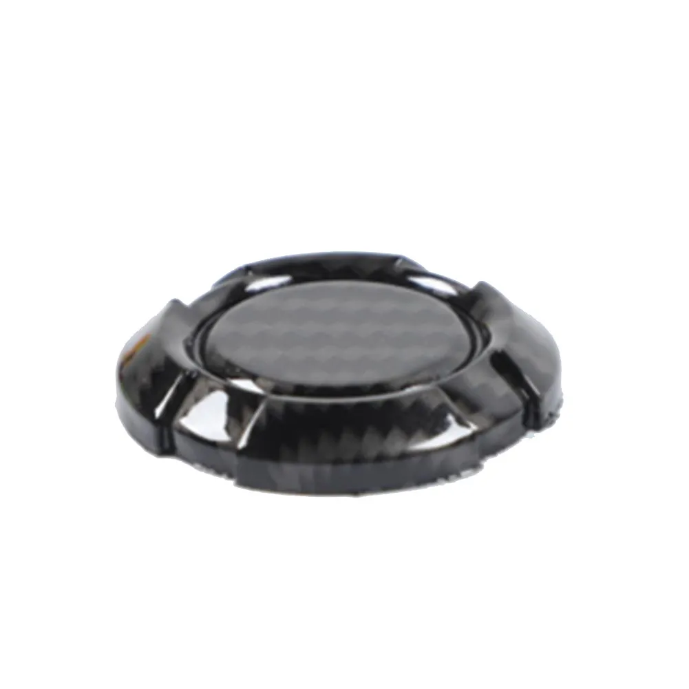 

3pcs Carbon Fiber ABS Door Key Jack Trim For Jeep Wrangler JK JL Gladiator JT 2007 Car Exterior Accessories Car Socket Cover